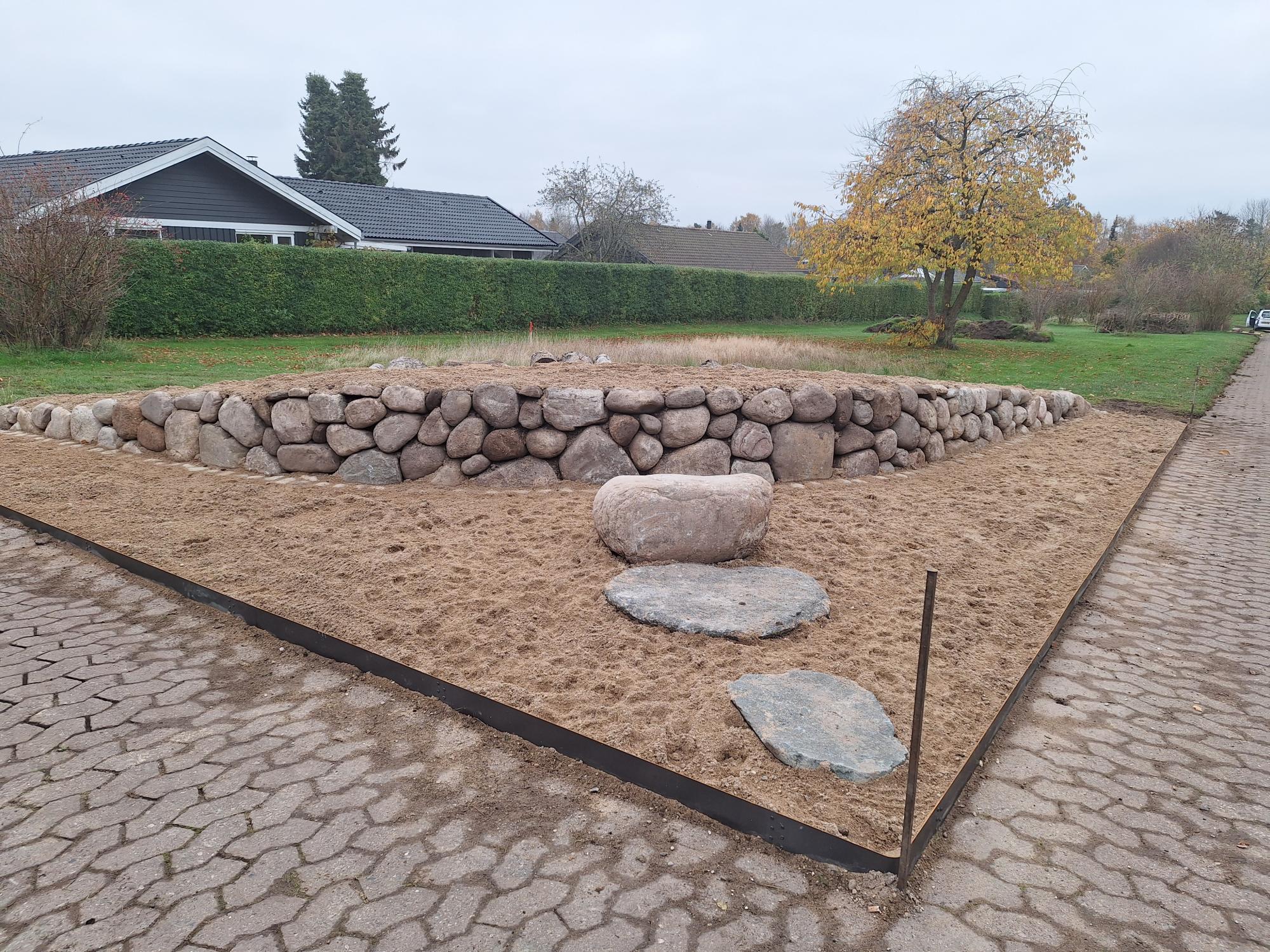 Biodiversitetsparken Ballerup Kommune Sten Grus Træ Dødt Ved