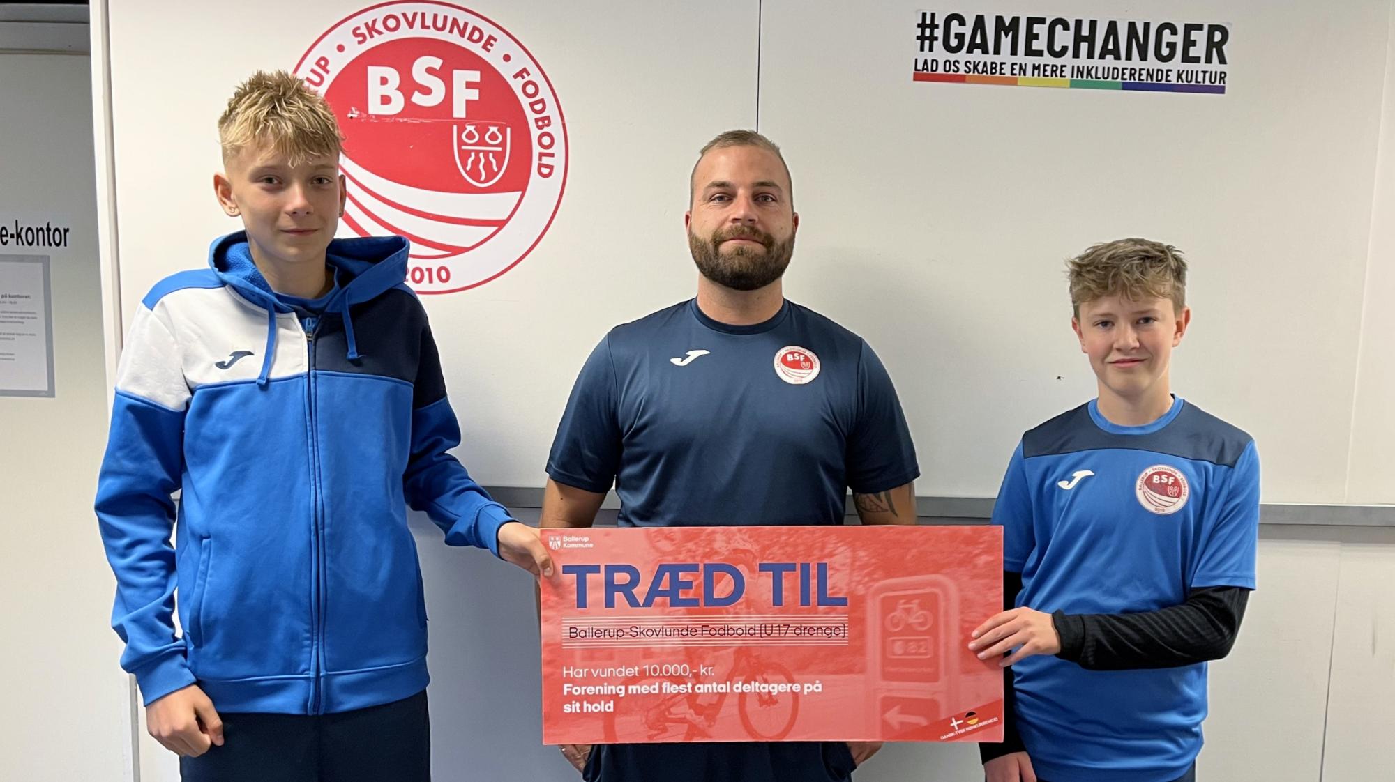 BSF U17 vandt for flest deltagere