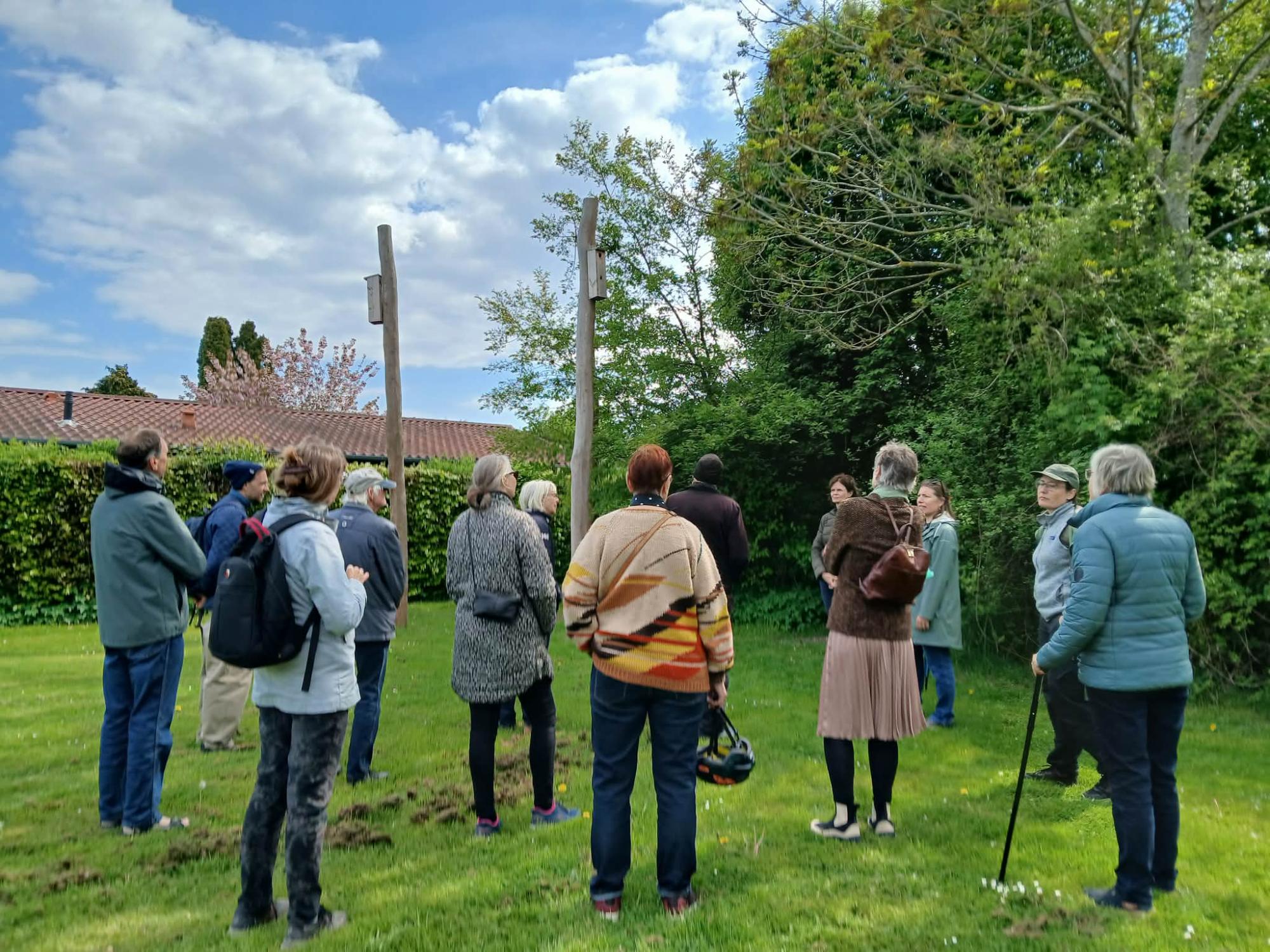 Biodiversitetsparken Ballerup Kommune Rovfuglepæle