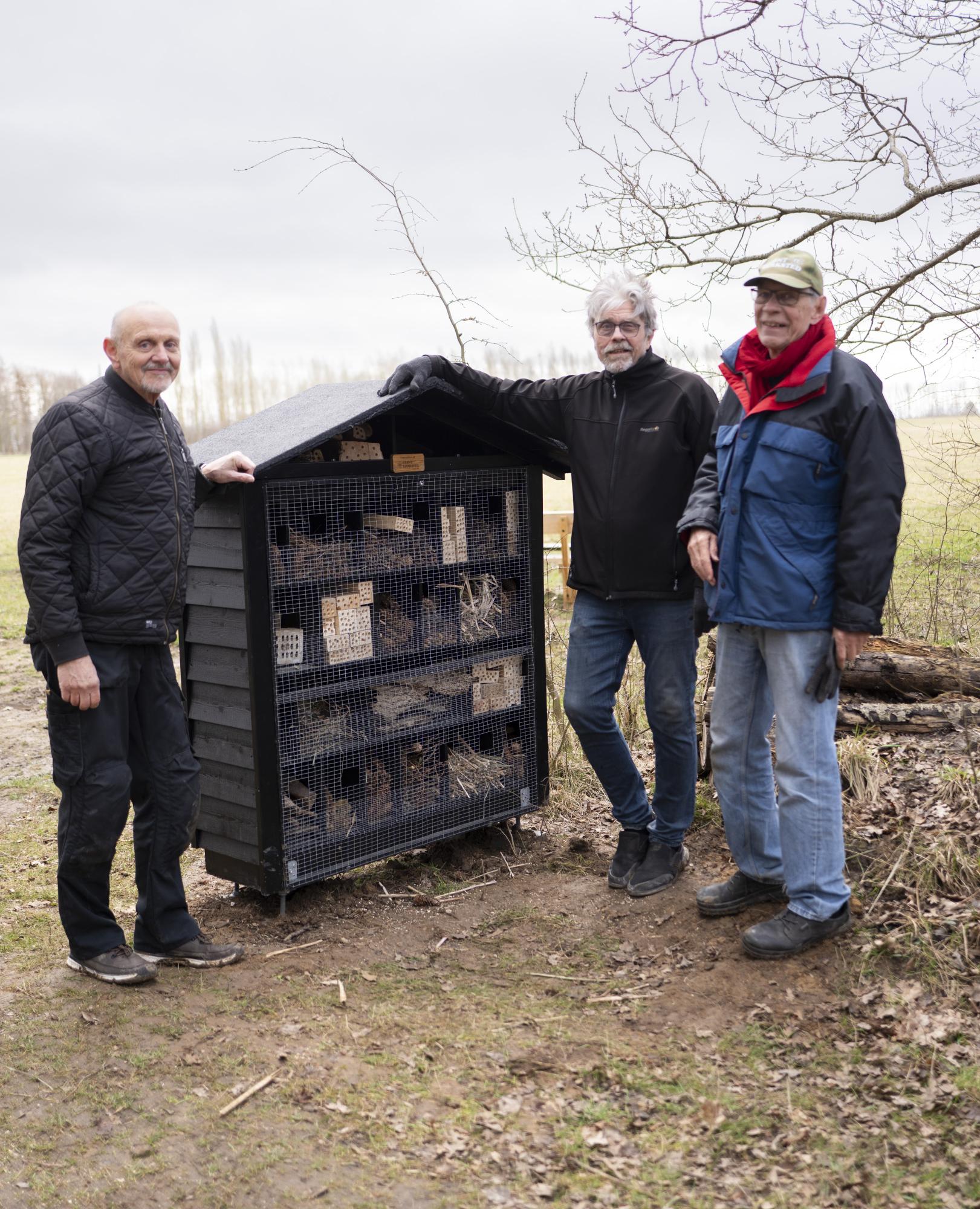 Insekthotel marbæksstien ballerup kommune det grønne værksted 