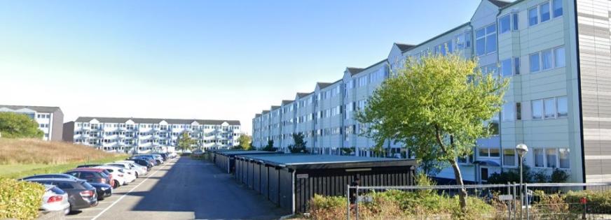 Etageejendom i Ballerup Kommune - Hedeparken. Billede fra Google maps.