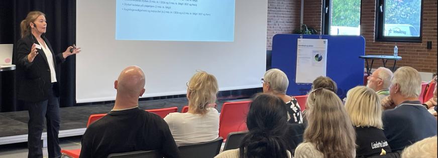 Elisabeth Wolstrup til borgermøde på Posthuset 