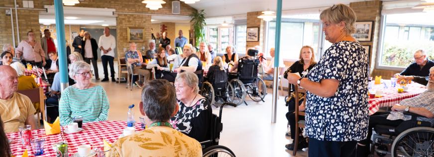 rejsegilde på plejehjem toftehaven