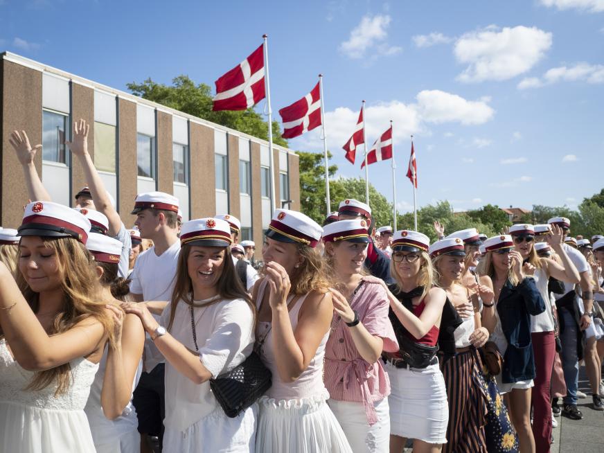 Årets studenter fejret med boogie-woogie