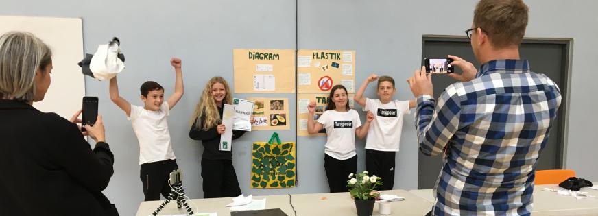 Skoleelever udvikler produkter til en bæredygtig hverdag